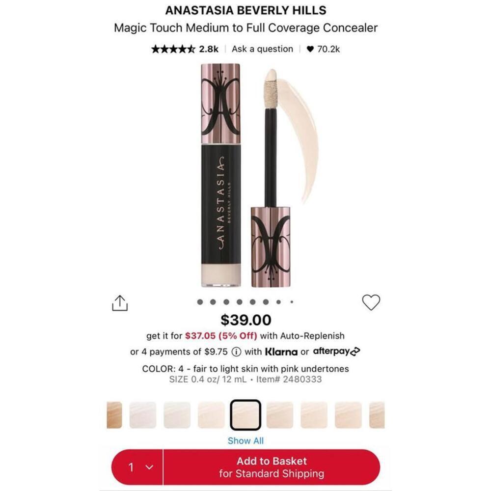 Anastasia Beverly Hills: Magic Touch Concealer - 4 - Picture 3 of 3